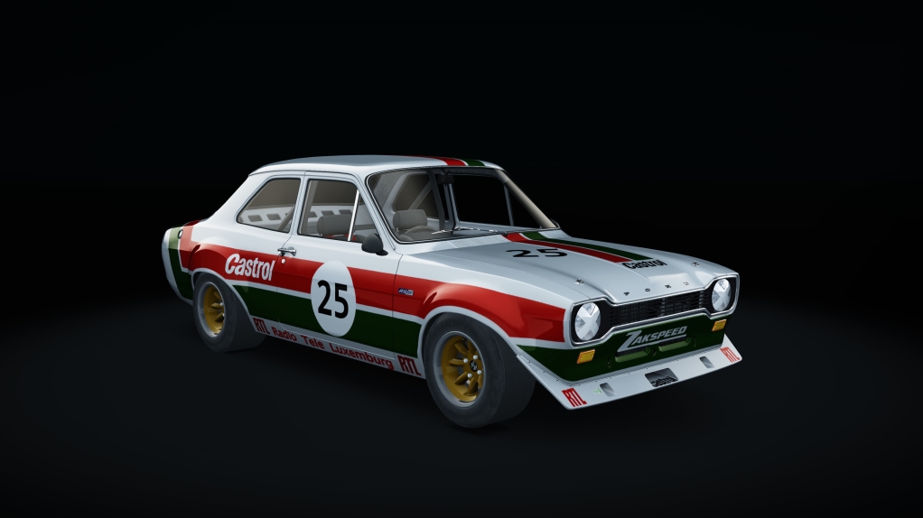 Ford Escort RS1600, skin classic_zakspeed_25