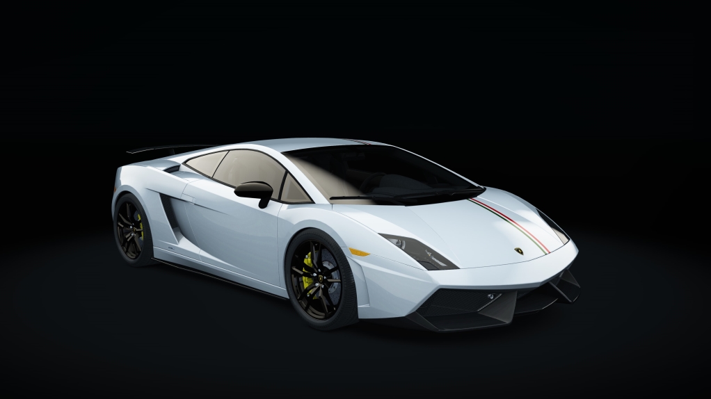 Lamborghini Gallardo SL, skin tricolor_white