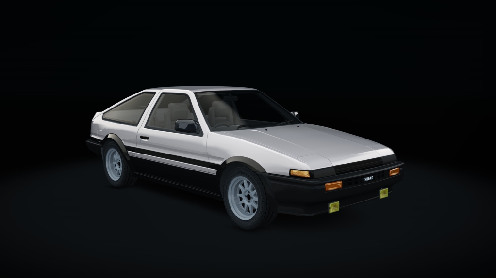 Toyota AE86, skin 11_shell_met