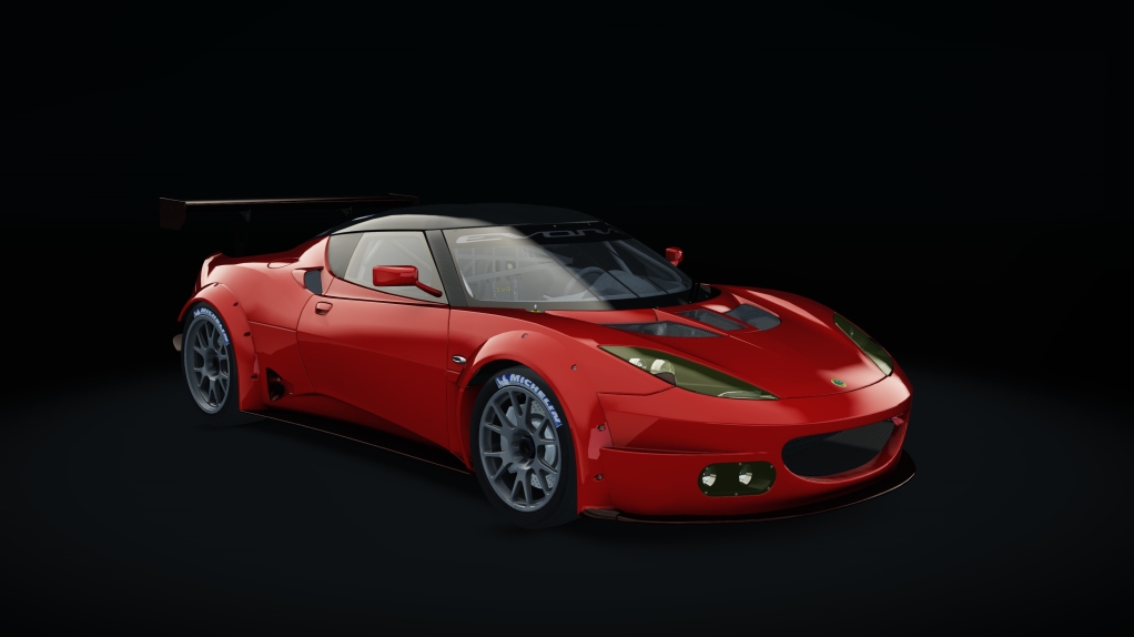 Lotus Evora GX, skin red