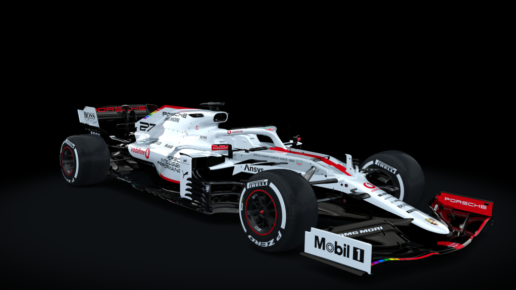 Formula Hybrid 2021, skin Porsche F1 #27