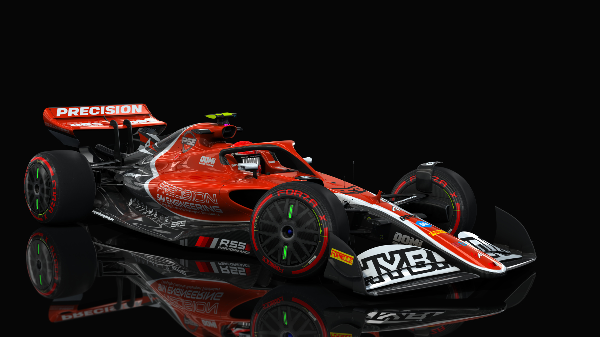 Formula Hybrid X 2022, skin 04_pse_red_white