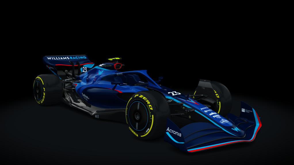 Formula Hybrid X 2022 EVO, skin FW44_23_Albon